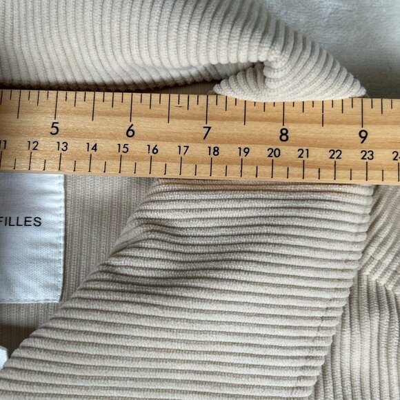 Anthro Avec Les Filles | Women's Cropped Utility Corduroy Shacket | Size XL - Picture 9 of 13
